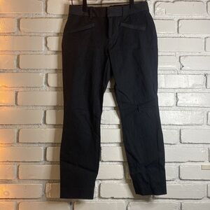 GAP womens black petite skinny ankle work pants jeans